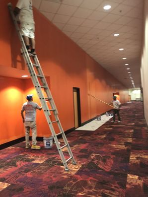 Movie Theatre Before & After Painting in Houston, TX (5)