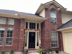 Before & After Exterior House Painting in Spring, TX (3)