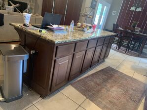 Before and After Kitchen Cabinets Refinishing in Fulshear, TX (5)