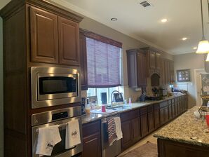 Before and After Kitchen Cabinets Refinishing in Fulshear, TX (3)
