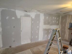Removal of Wall Paneling, Drywall Installation & Interior Painting in Houston, TX (1)