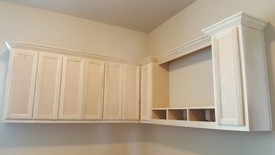Cabinet painting in Houston, Texas