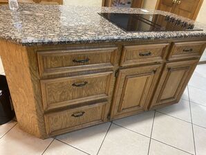 Before & After Kitchen Cabinets Re-finishing in Humble, TX (3)