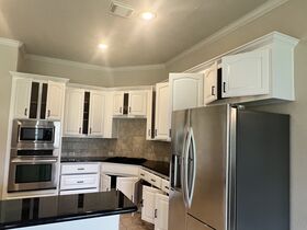 Before & After Cabinet painting in Katy, TX (2)