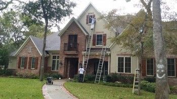 Residential exterior pressure washing & gutter cleaning in richmond, tx