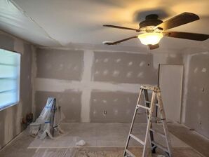 Removal of Wall Paneling, Drywall Installation & Interior Painting in Houston, TX (3)
